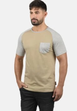 Indicode Jeans Idgresham - T-Shirt Print - Sand