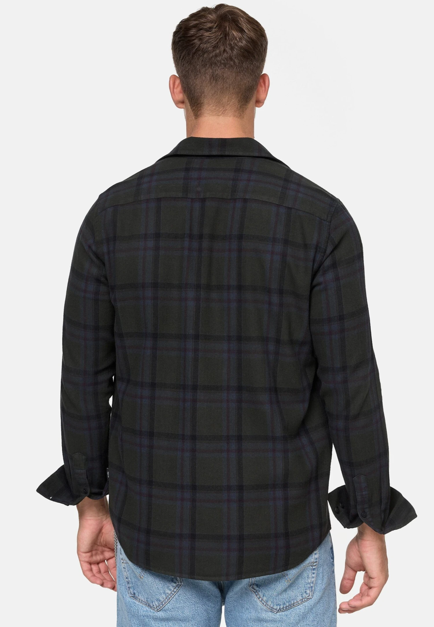 Indicode Jeans Langarm Riverside - Overhemd - Army Mix - Afbeelding 3