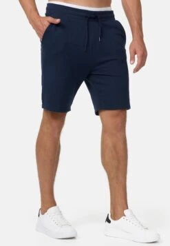 Indicode Jeans Eckerd - Shorts - Navy
