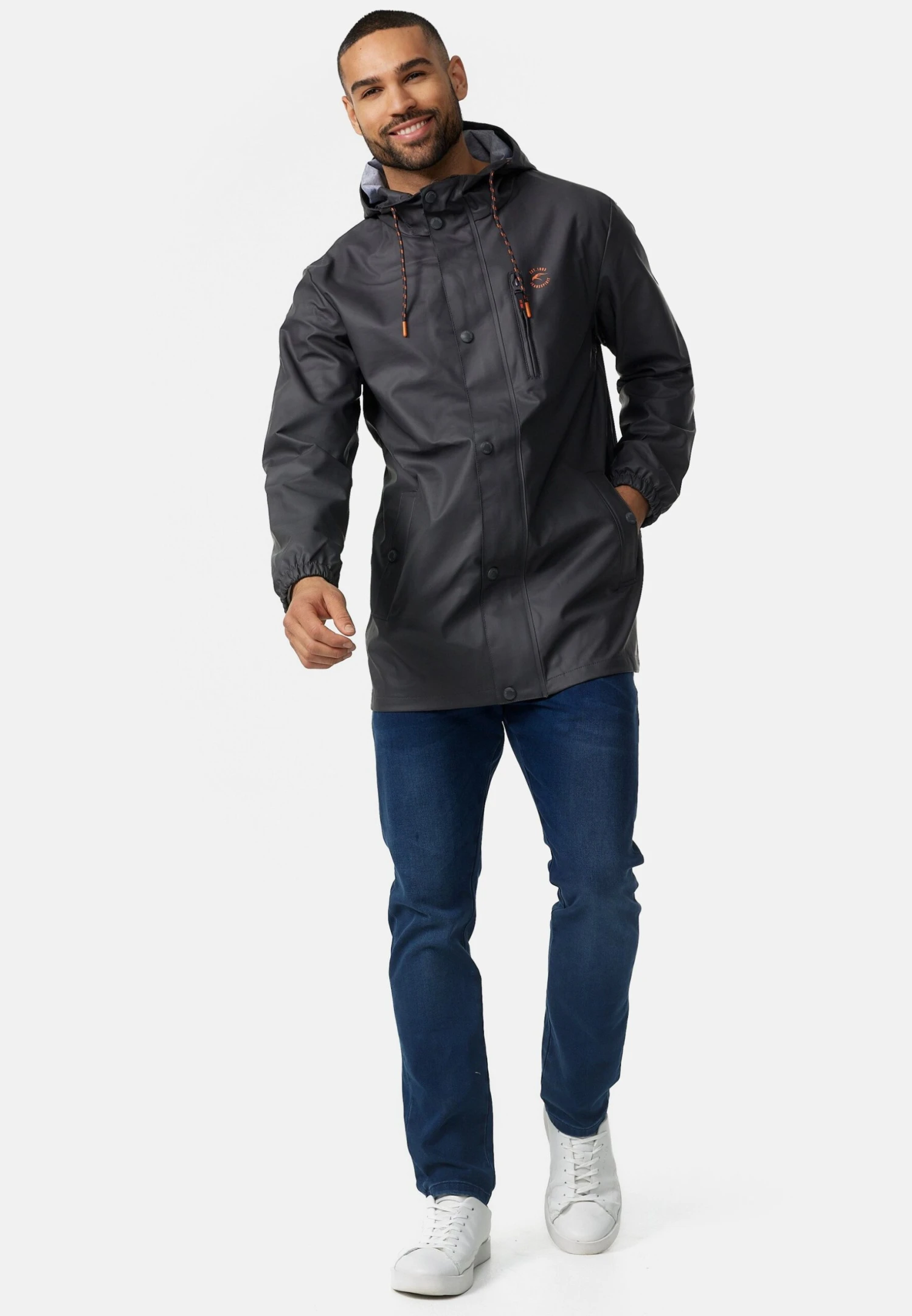 Indicode Jeans Parka - Dk Grey - Afbeelding 2