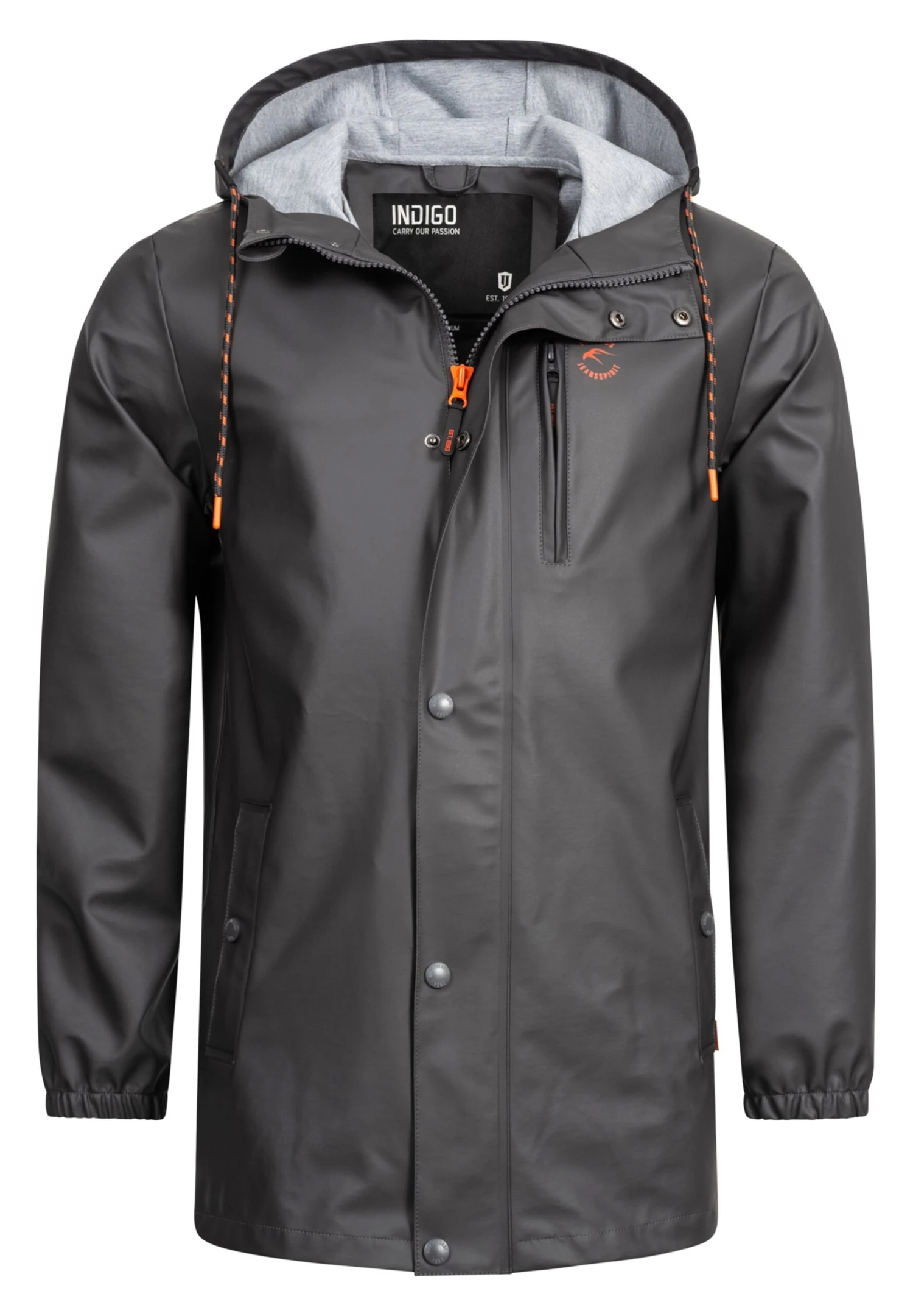 Indicode Jeans Parka - Dk Grey - Afbeelding 6