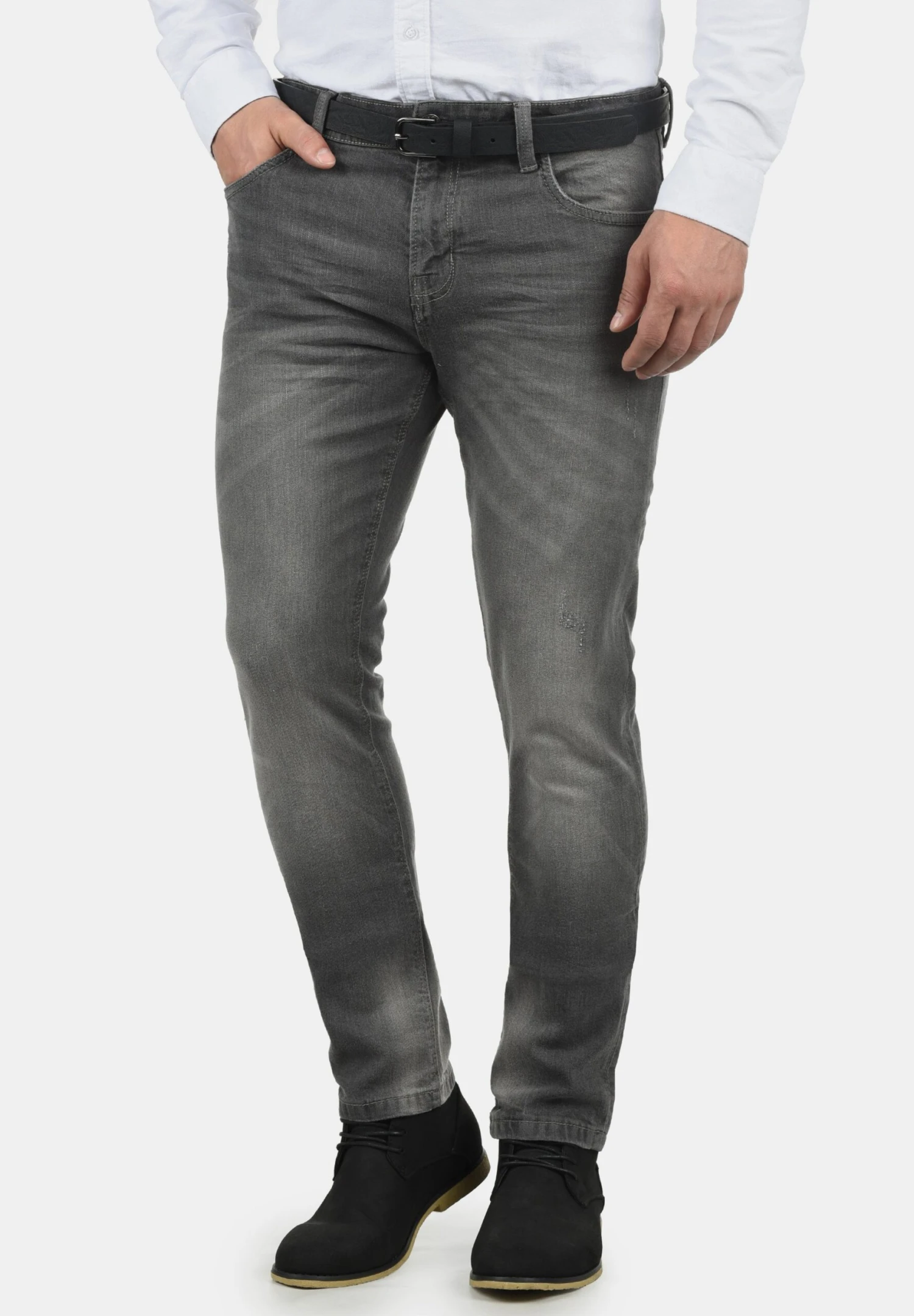 Indicode Jeans Idaldersgate - Slim Fit Jeans - Light Grey