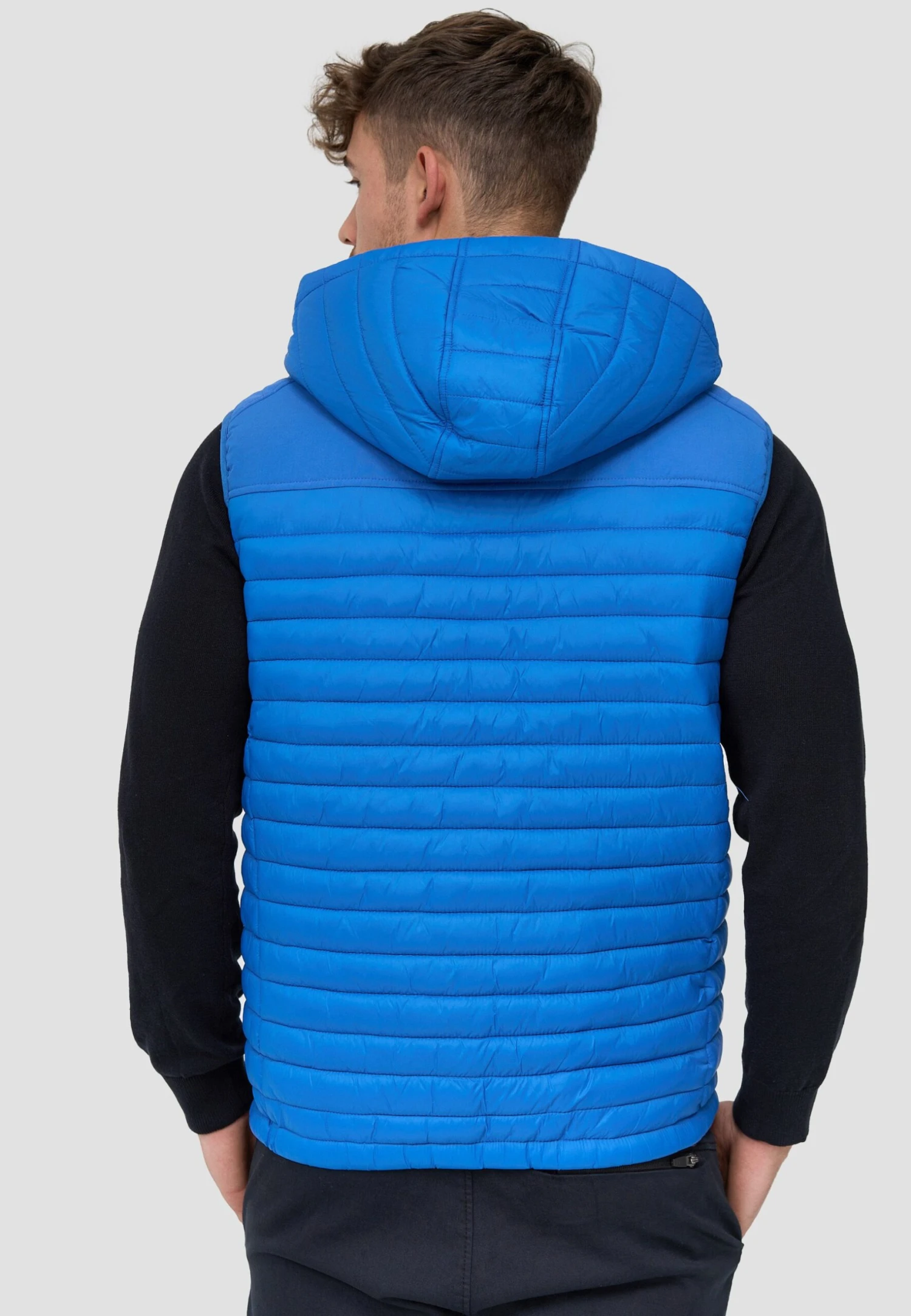 Indicode Jeans Bodywarmer - Baleine Blue - Afbeelding 3