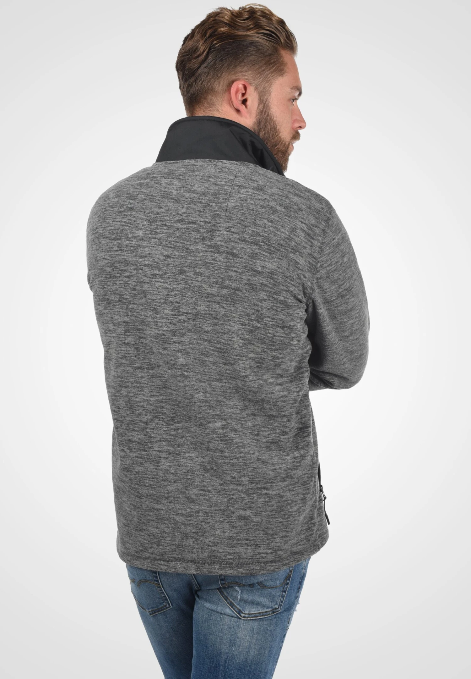 Indicode Jeans Idwilton - Fleecejas - Black - Afbeelding 3