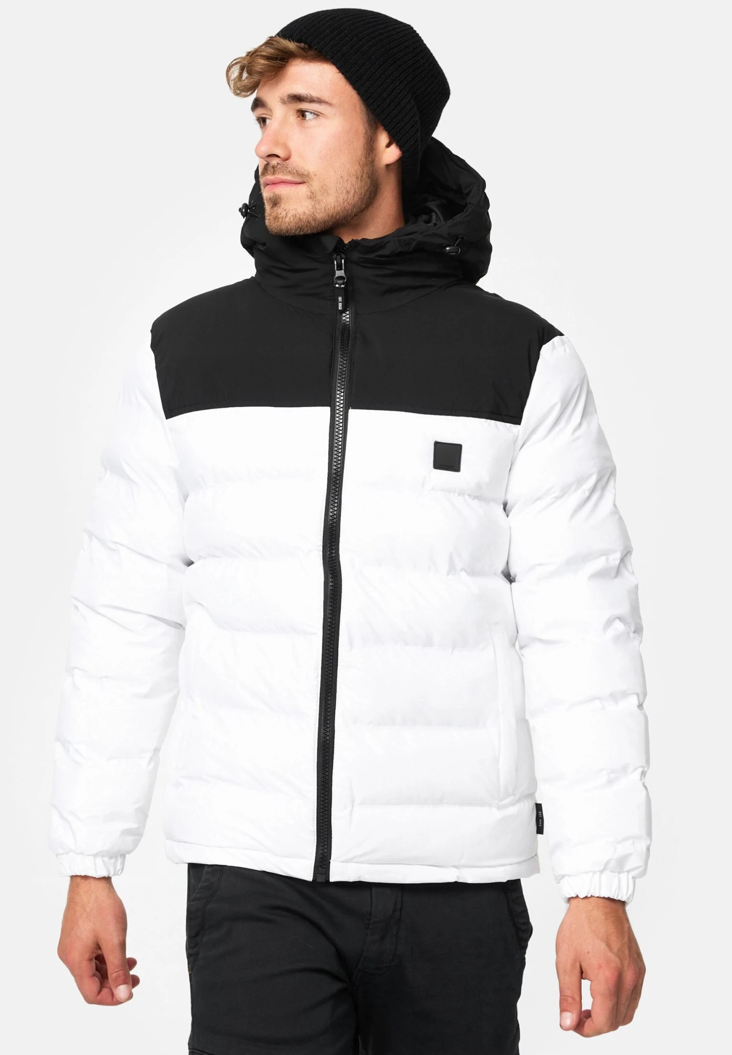 Indicode Jeans Stepp Eberhardy - Winterjas - Offwhite - Afbeelding 5