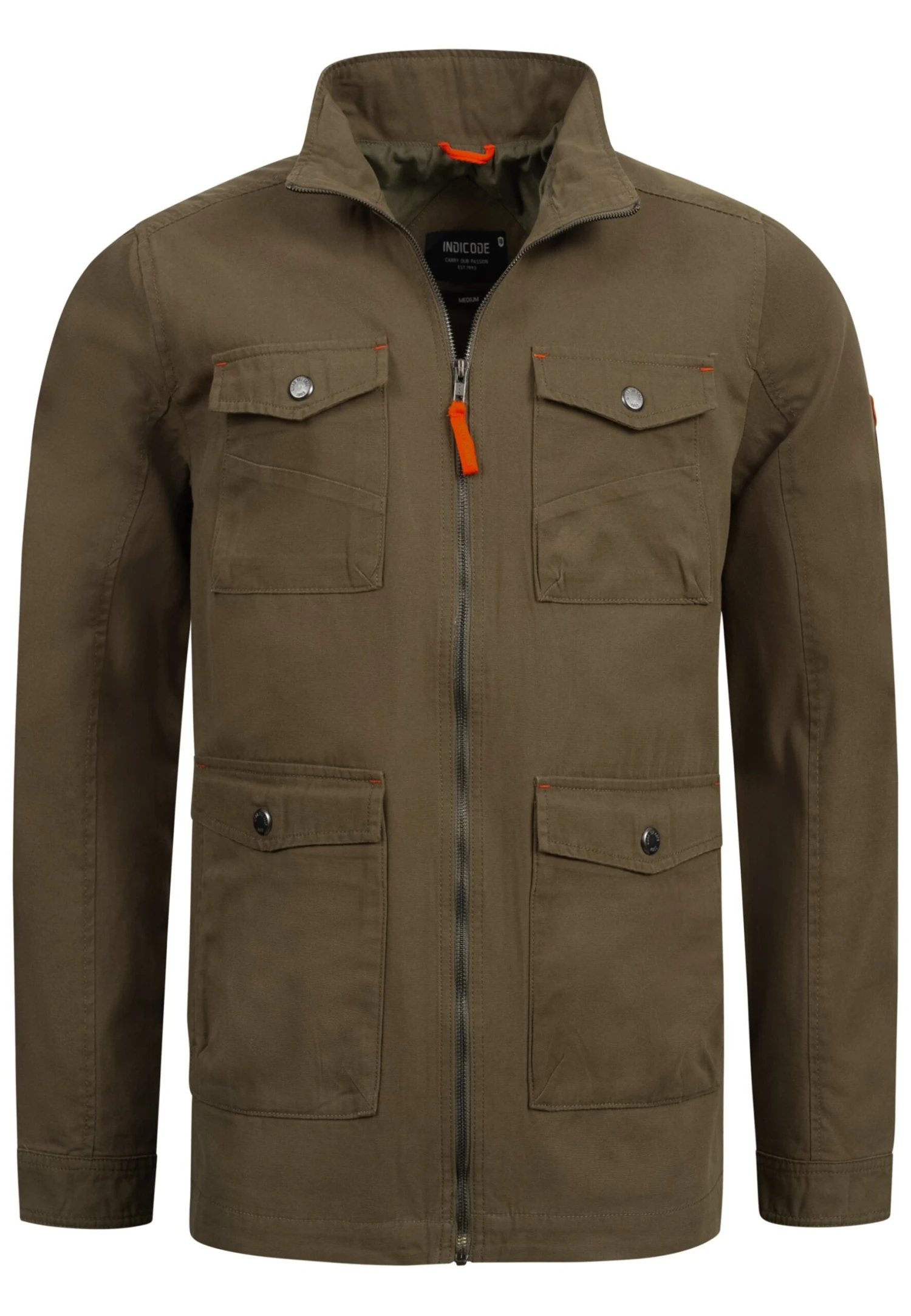 Indicode Jeans Simeon - Outdoorjas - Army - Afbeelding 7