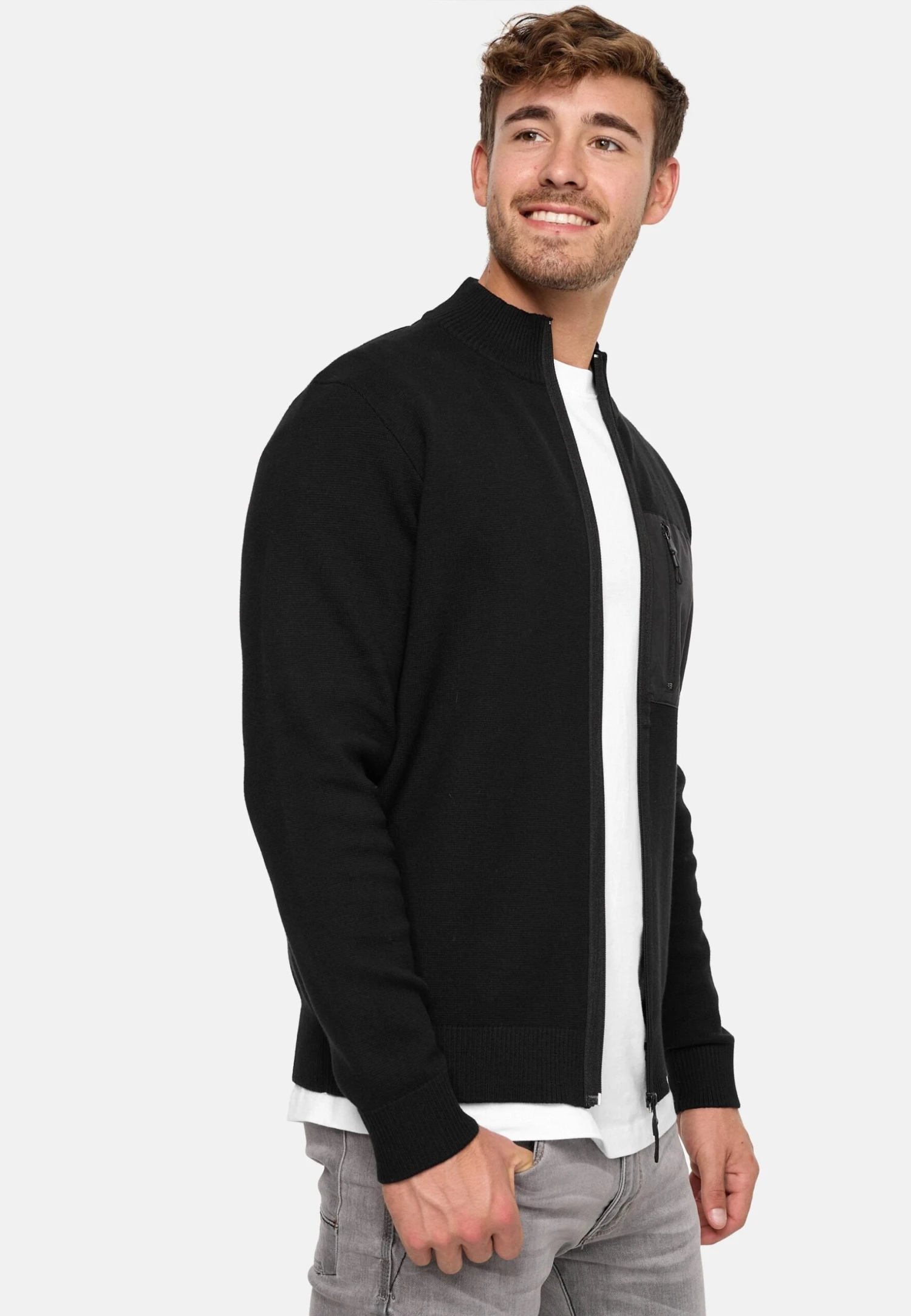 Indicode Jeans Manuel - Vest - Black - Afbeelding 4