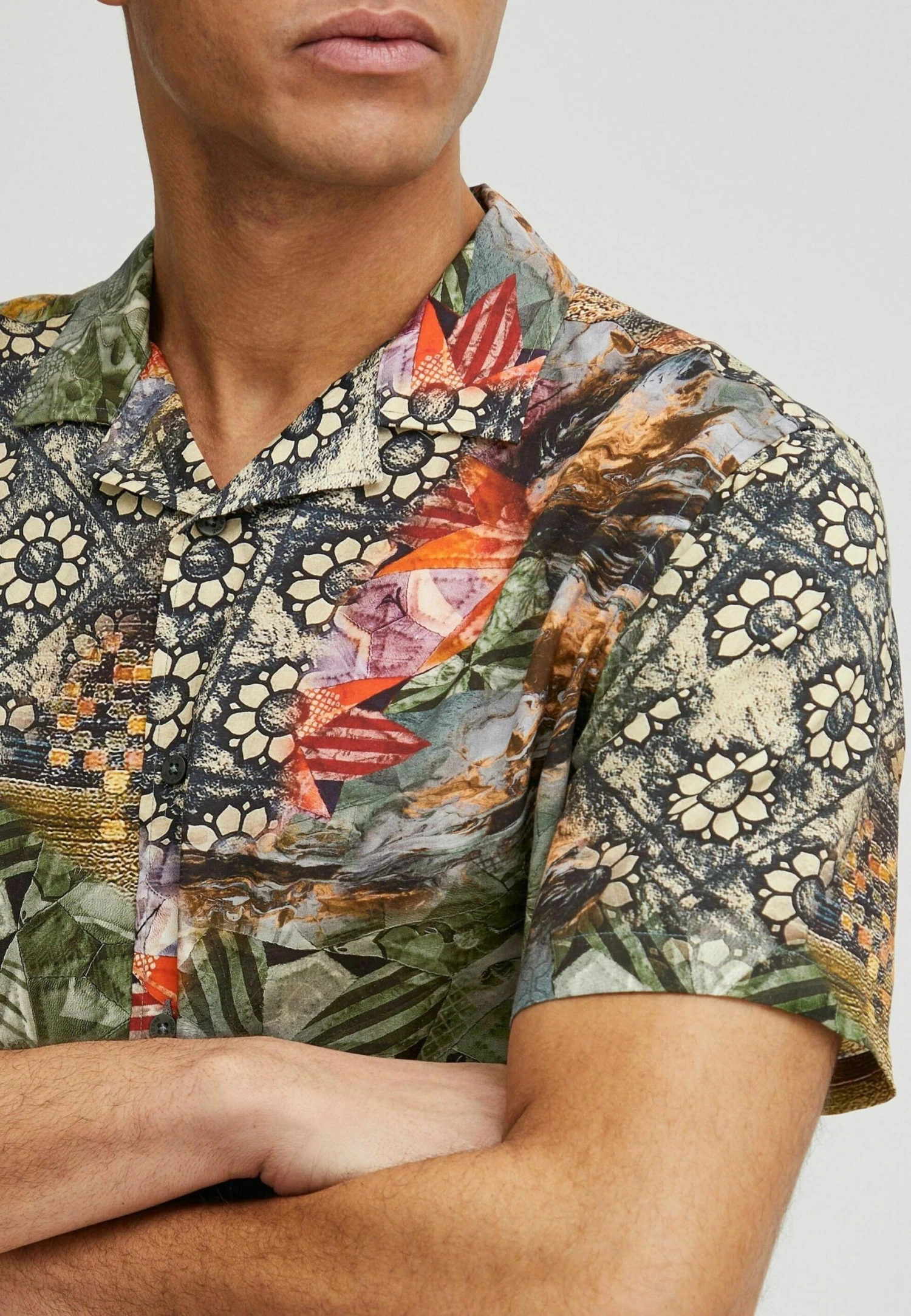 Indicode Jeans Idmariol - Overhemd - Army - Afbeelding 4