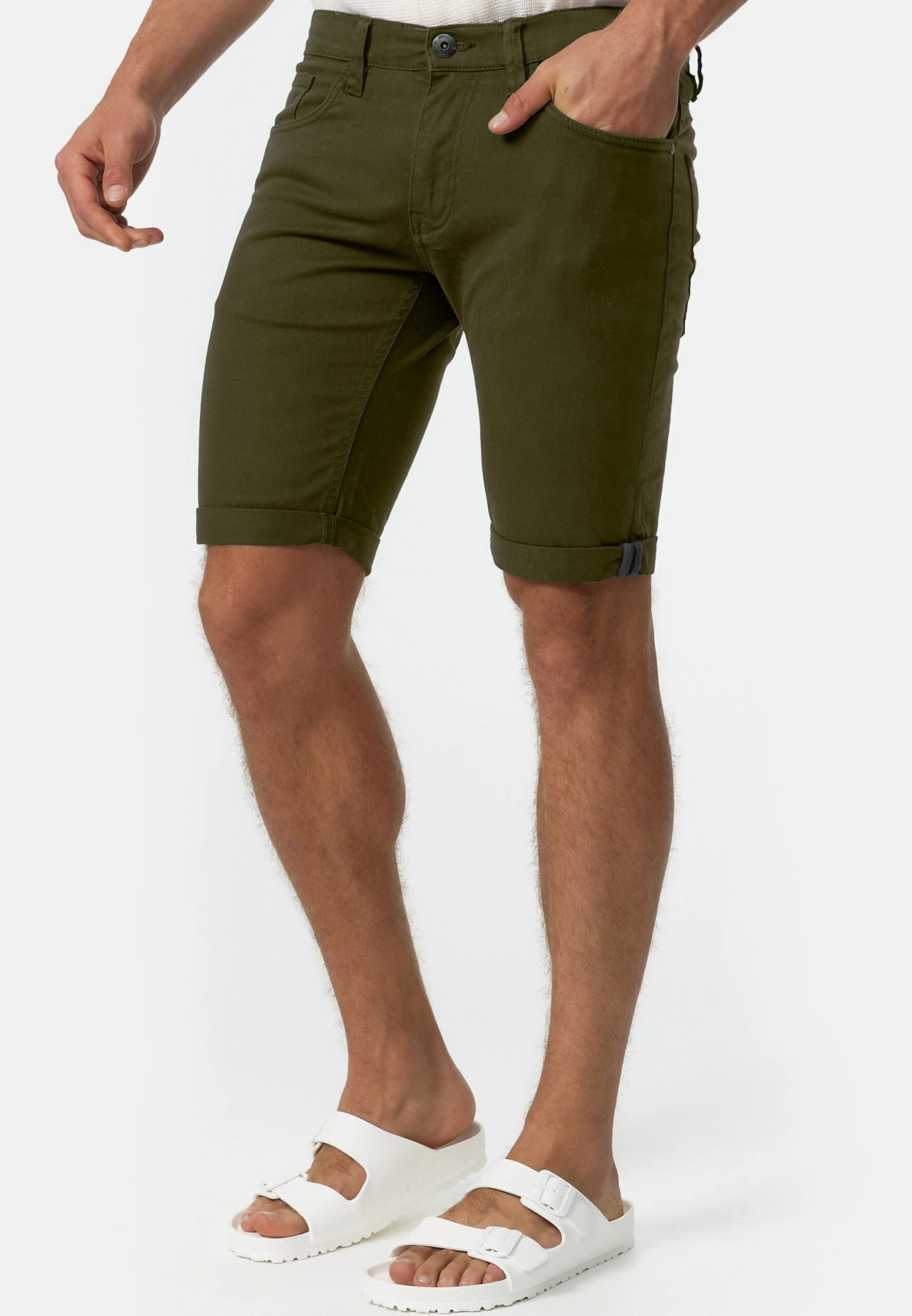 Indicode Jeans Villeurbanne - Jeansshort - Blue - Afbeelding 4