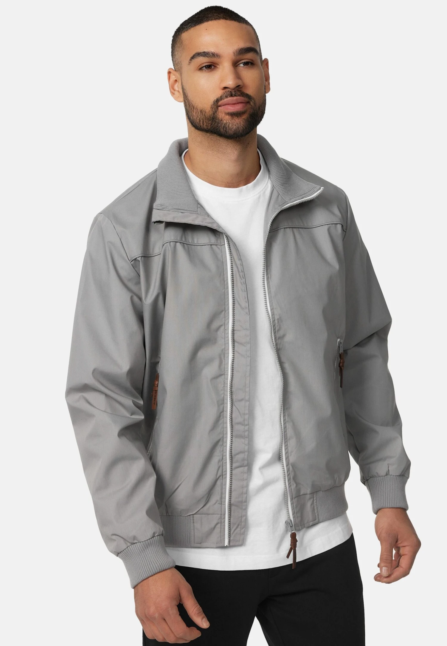 Indicode Jeans Jas - Lt Grey - Afbeelding 5