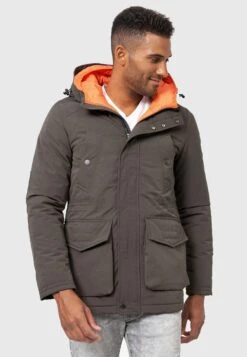 Indicode Jeans Waters - Parka - Raven