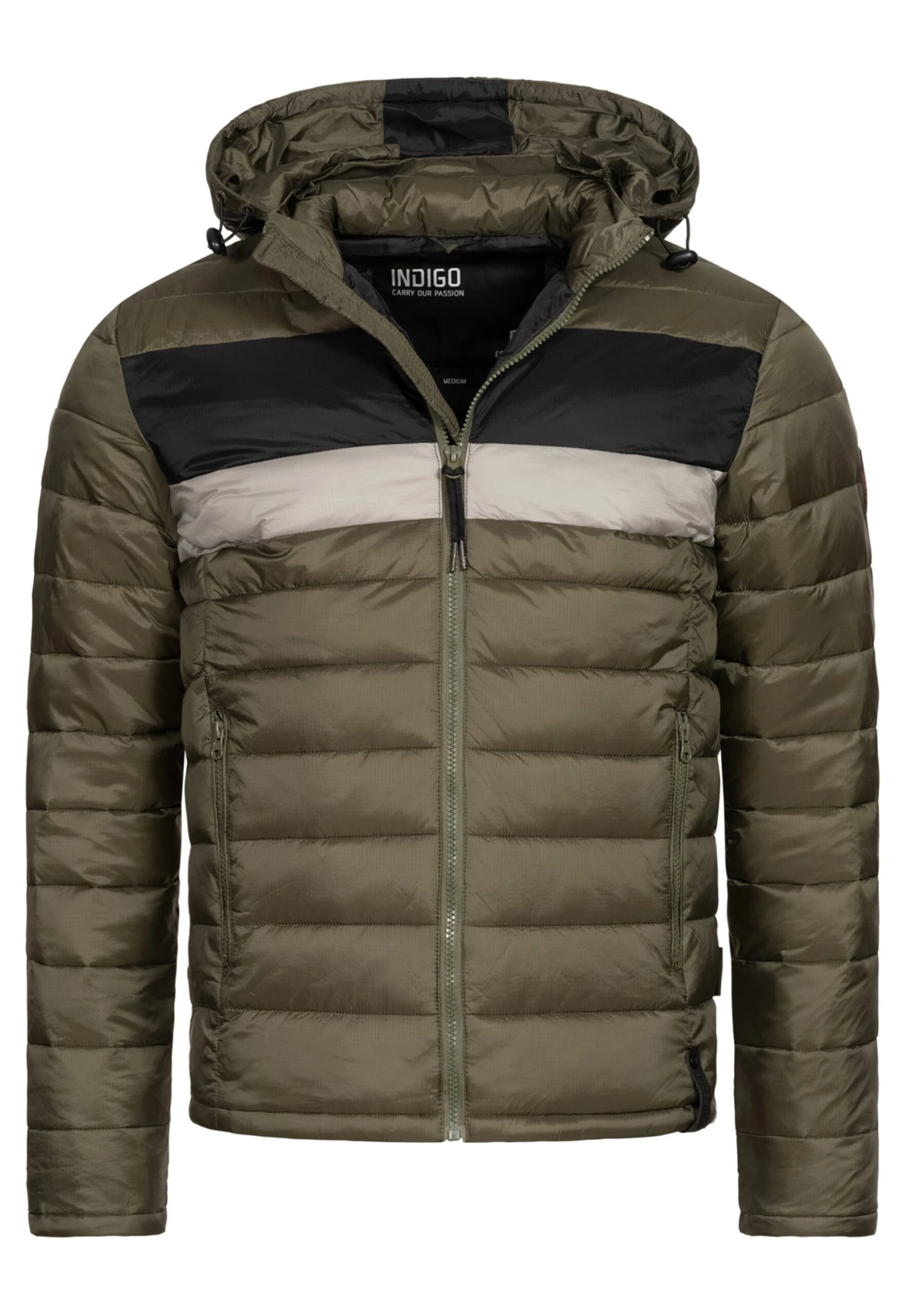 Indicode Jeans Hampshire - Winterjas - Army Mix - Afbeelding 5
