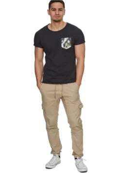 Indicode Jeans Levi - Cargobroek - White Pepper