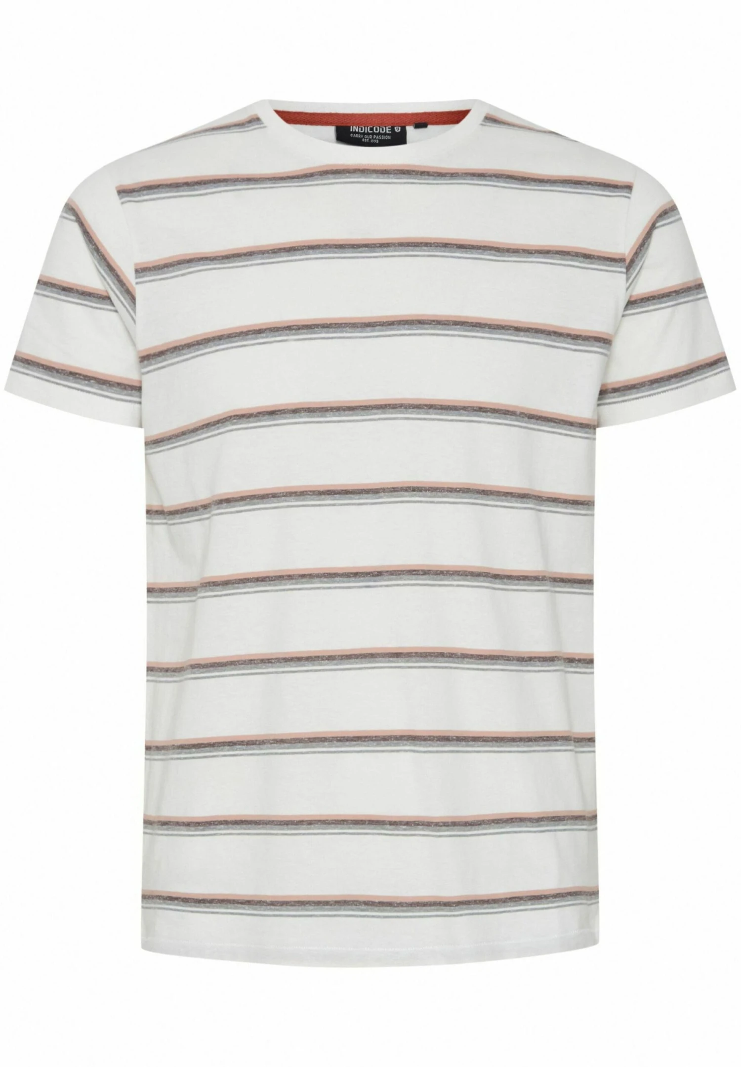 Indicode Jeans T-Shirt Print - Vanilla Ice - Afbeelding 6