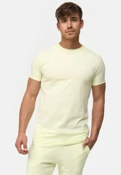 Indicode Jeans Kloge - T-Shirt Basic - Lime Cream