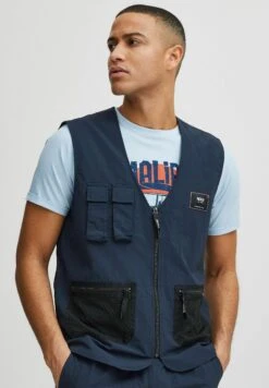 Indicode Jeans Idpiet - Bodywarmer - Navy