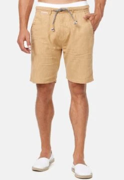 Indicode Jeans Corvallis - Shorts - Tan