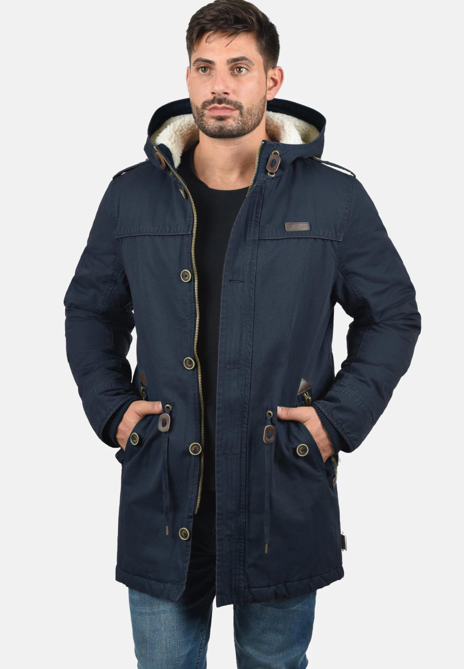 Indicode Jeans Idpulsoor - Winterjas - Navy - Afbeelding 3
