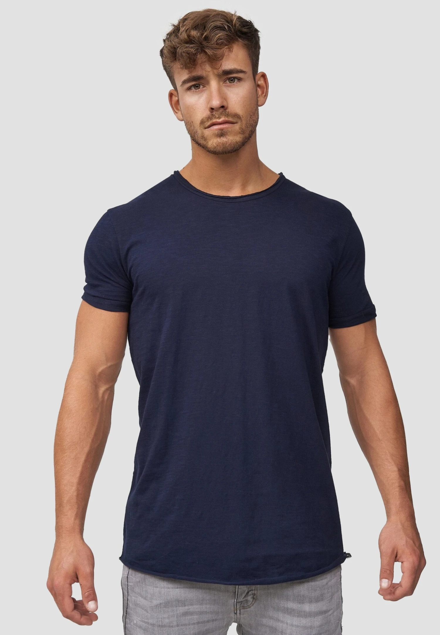 Indicode Jeans Wilbur - T-Shirt Print - Dark Blue - Afbeelding 4