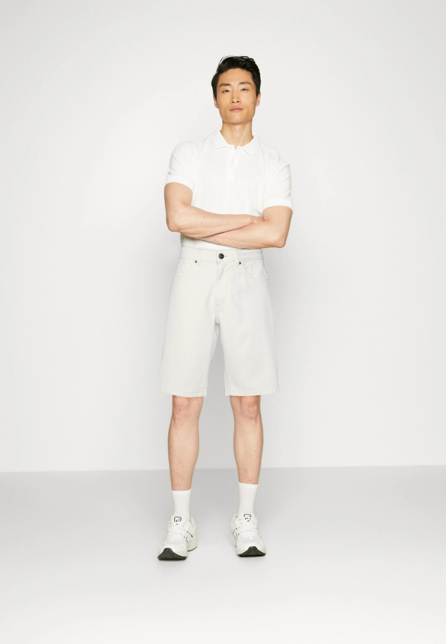 Indicode Jeans Tian - Jeansshort - White Heaven - Afbeelding 2