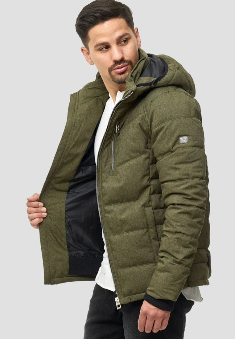 Indicode Jeans Circus - Winterjas - Army - Afbeelding 4