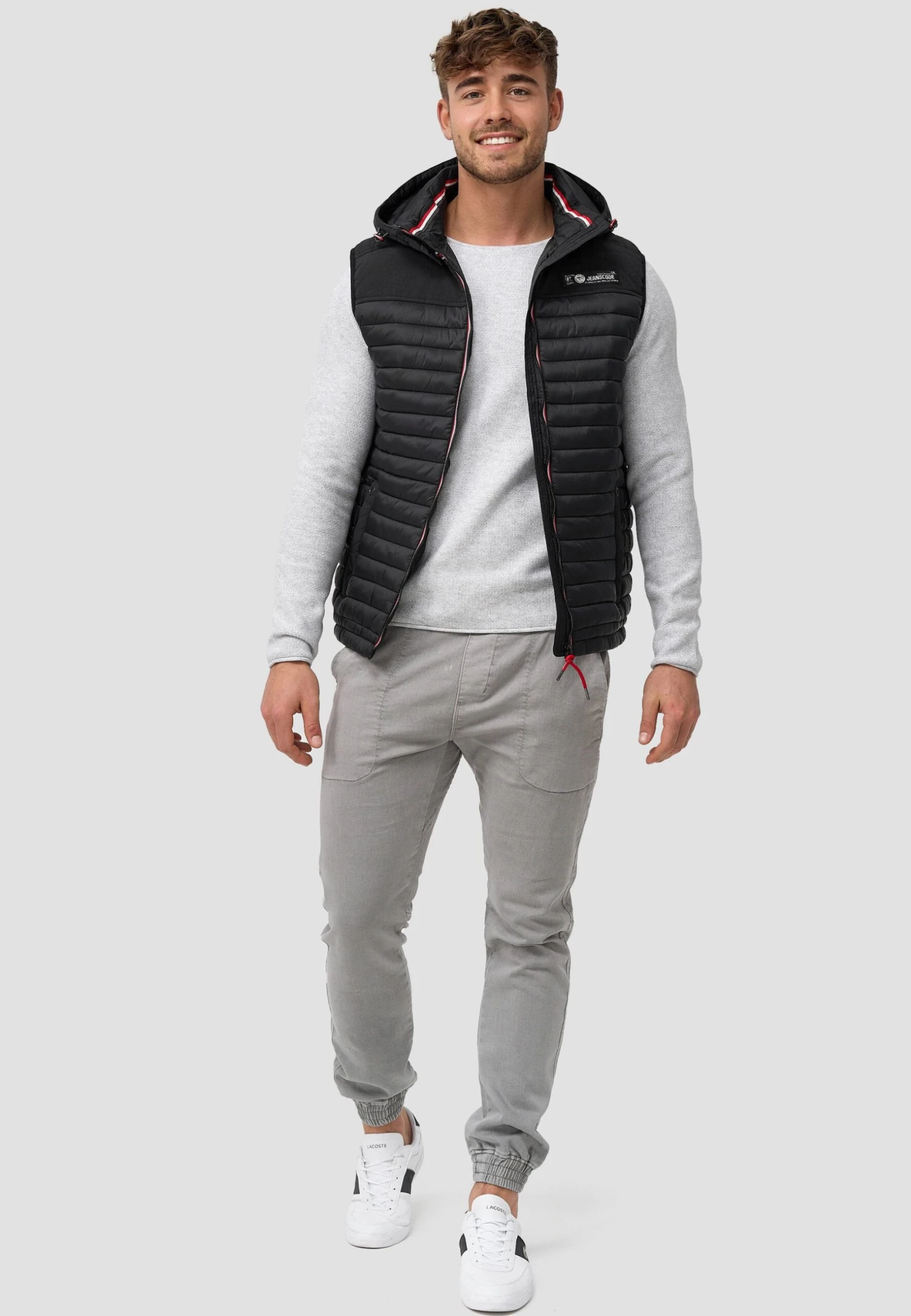 Indicode Jeans Bodywarmer - Black - Afbeelding 2