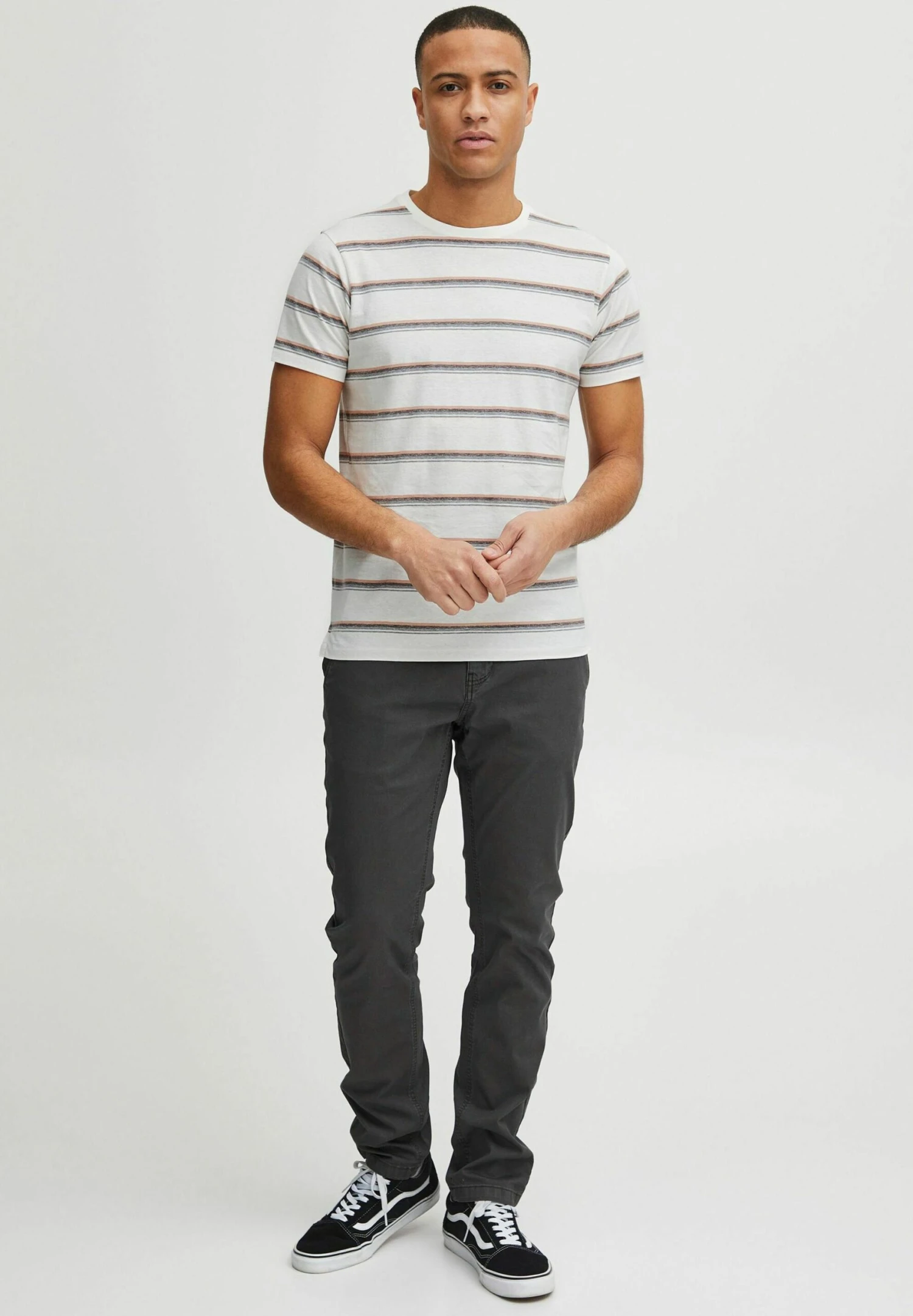 Indicode Jeans T-Shirt Print - Vanilla Ice - Afbeelding 2