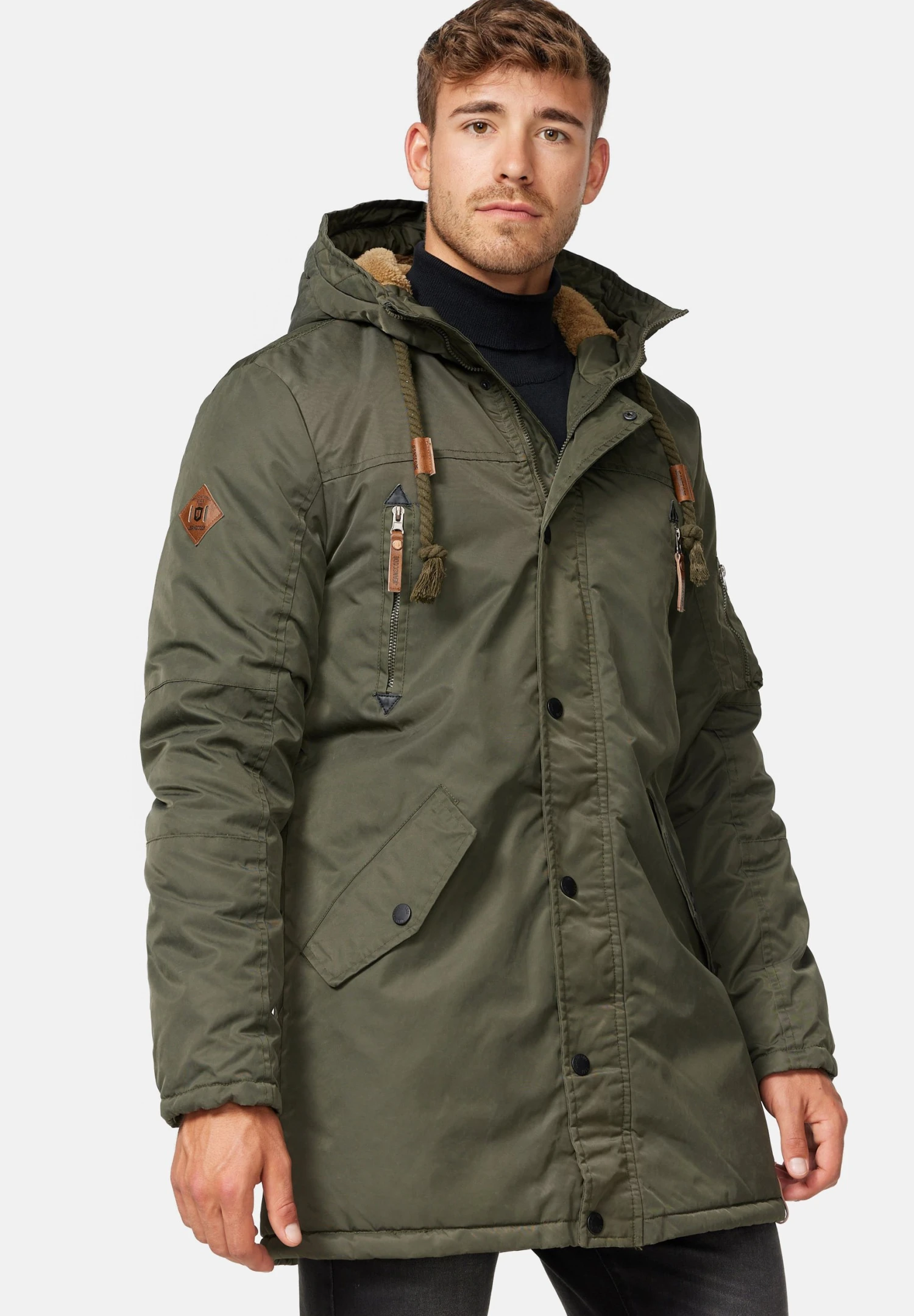 Indicode Jeans Bardsley - Winterjas - Forest - Afbeelding 5