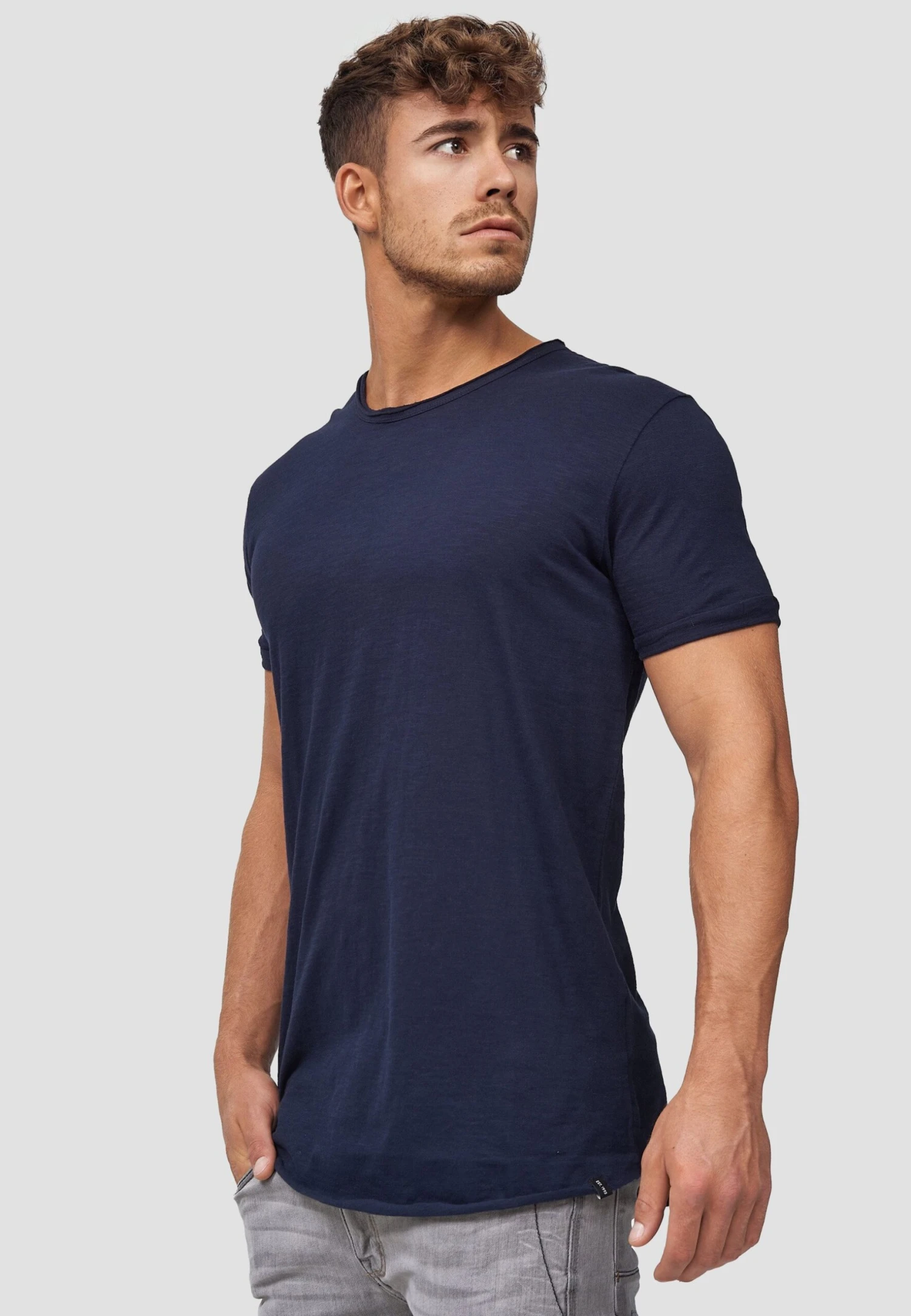 Indicode Jeans Wilbur - T-Shirt Print - Dark Blue - Afbeelding 5