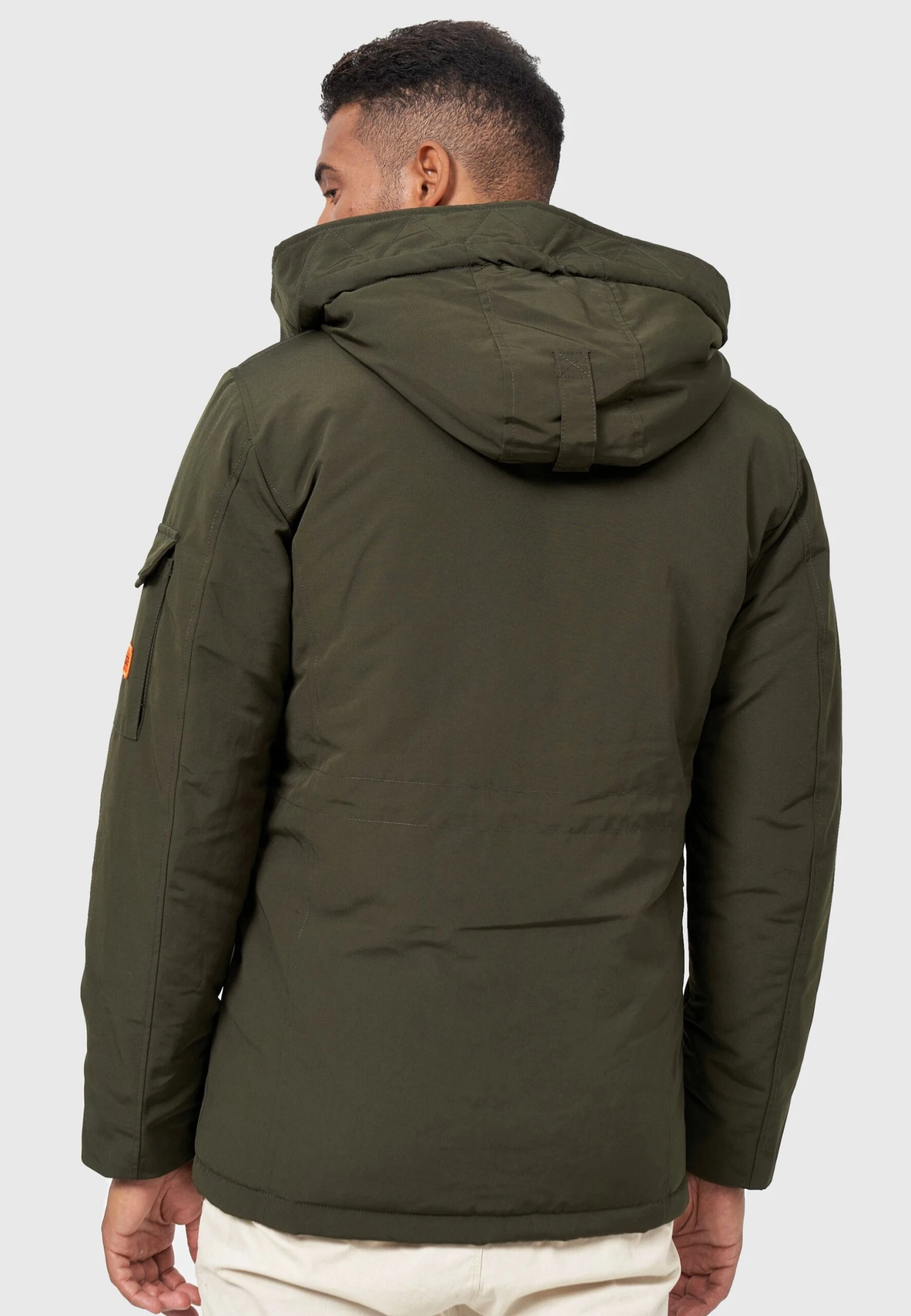 Indicode Jeans Winterjas - Army - Afbeelding 4