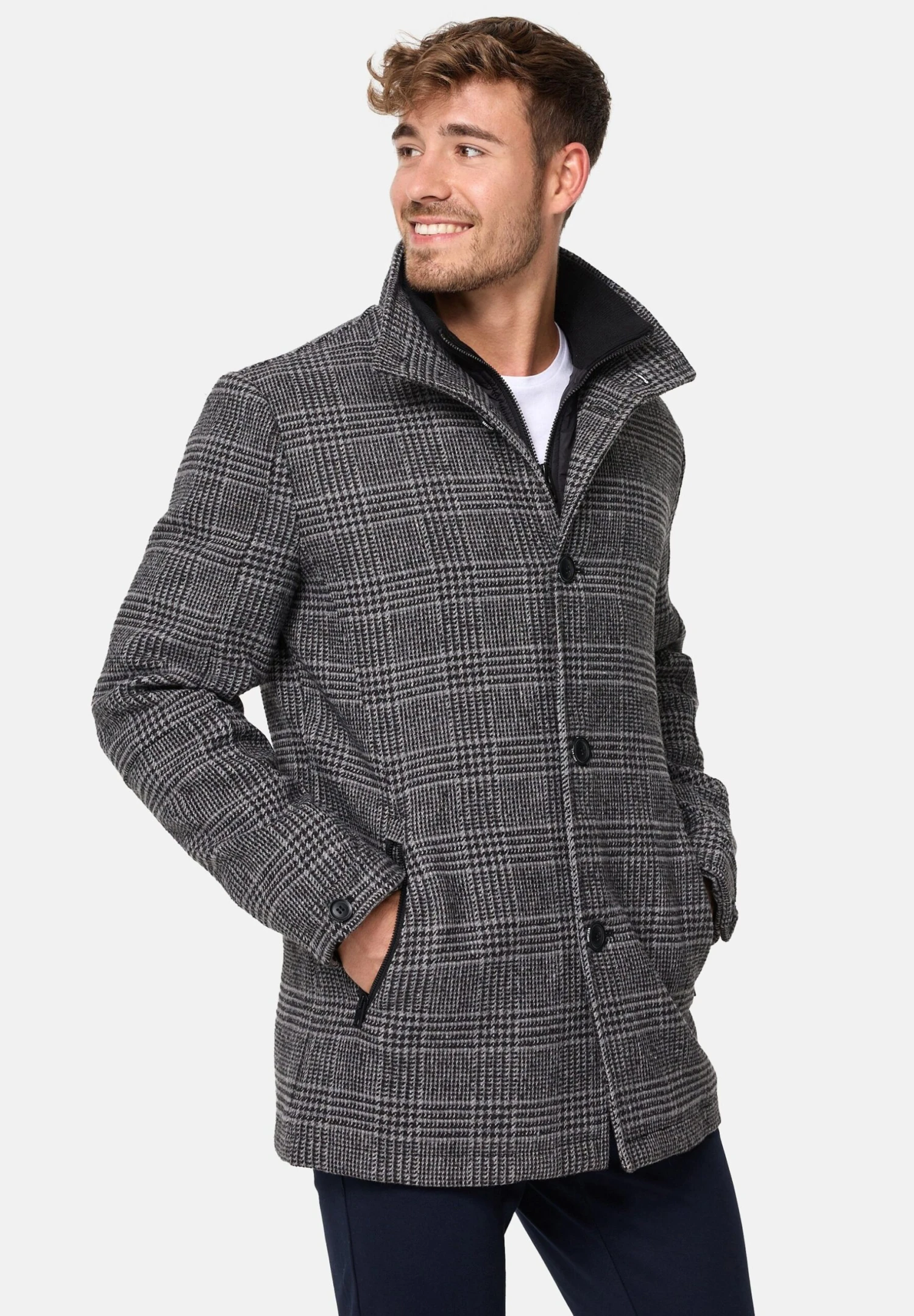 Indicode Jeans Mäntel Brittany - Jas - Raven - Afbeelding 4