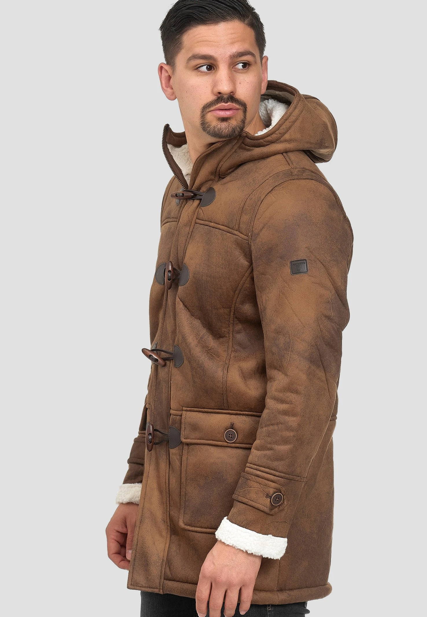 Indicode Jeans Winterjas - Brown Sugar - Afbeelding 5