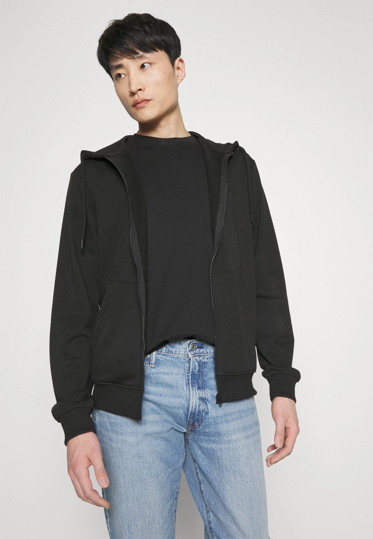 Indicode Jeans Walton - Sweater Met Rits - Black - Afbeelding 4