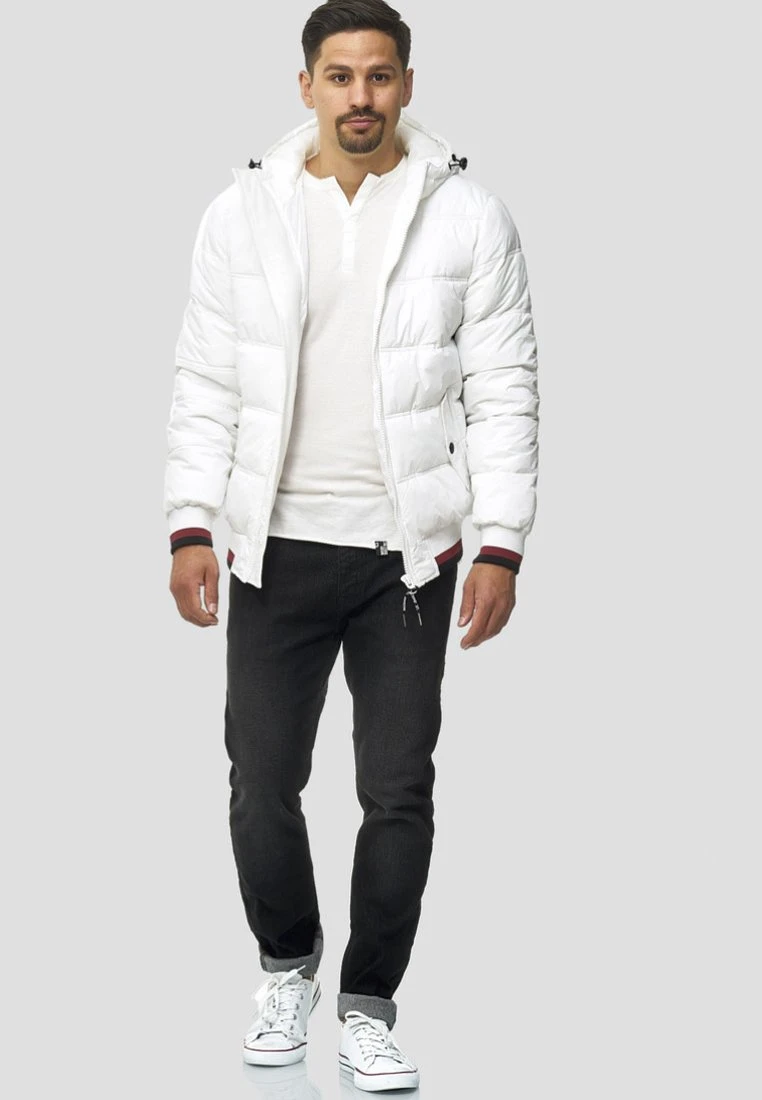 Indicode Jeans RegularFit - Winterjas - Offwhite - Afbeelding 2