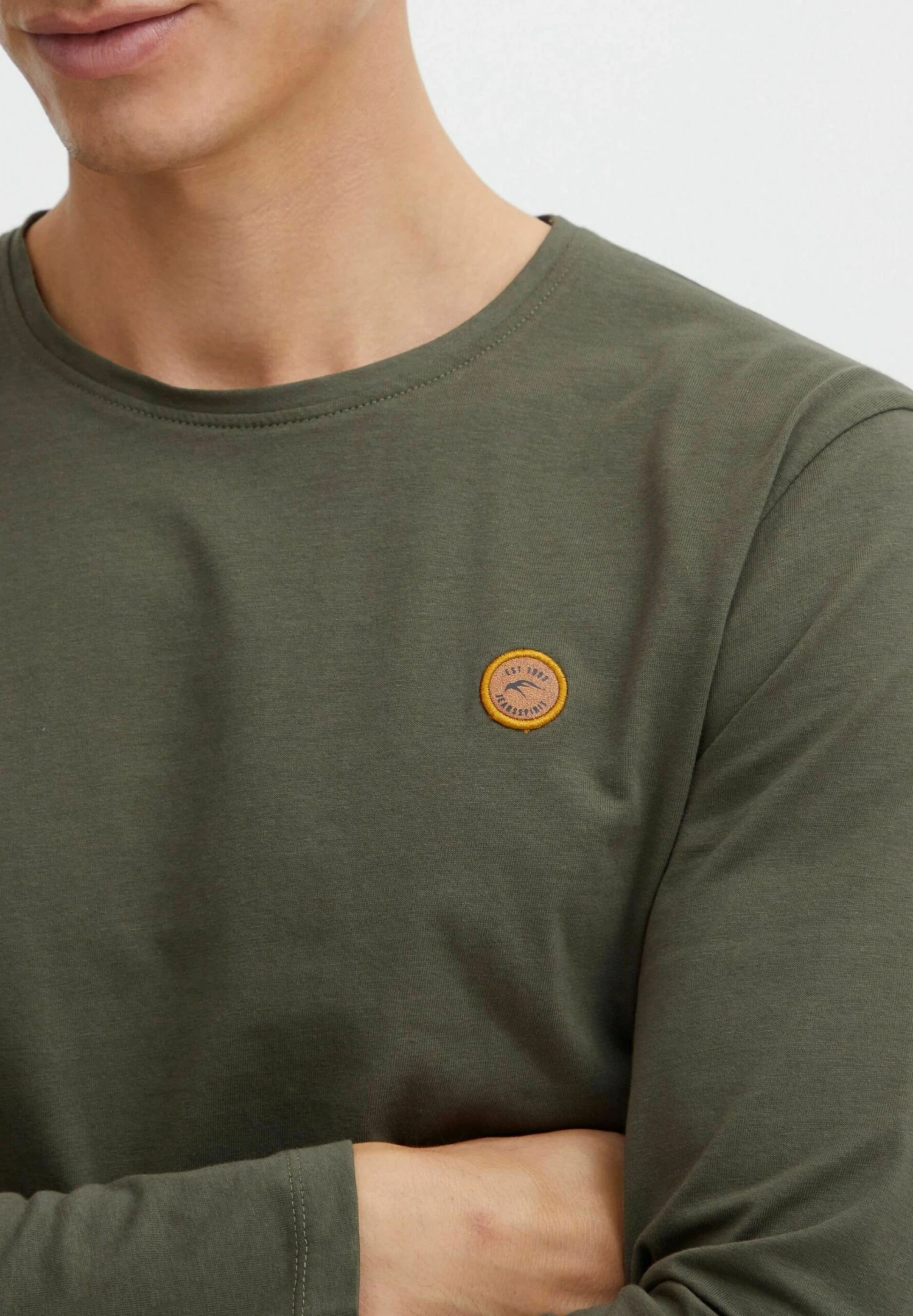 Indicode Jeans Idphillo - Longsleeve - Army - Afbeelding 4