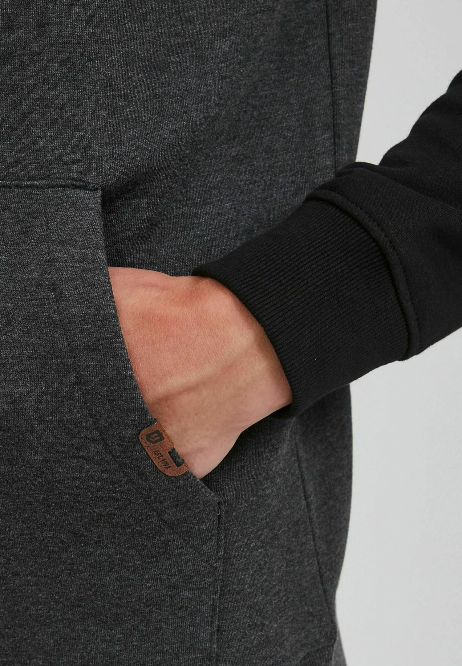 Indicode Jeans Idtoney - Hoodie - Charcoal Mix - Afbeelding 5