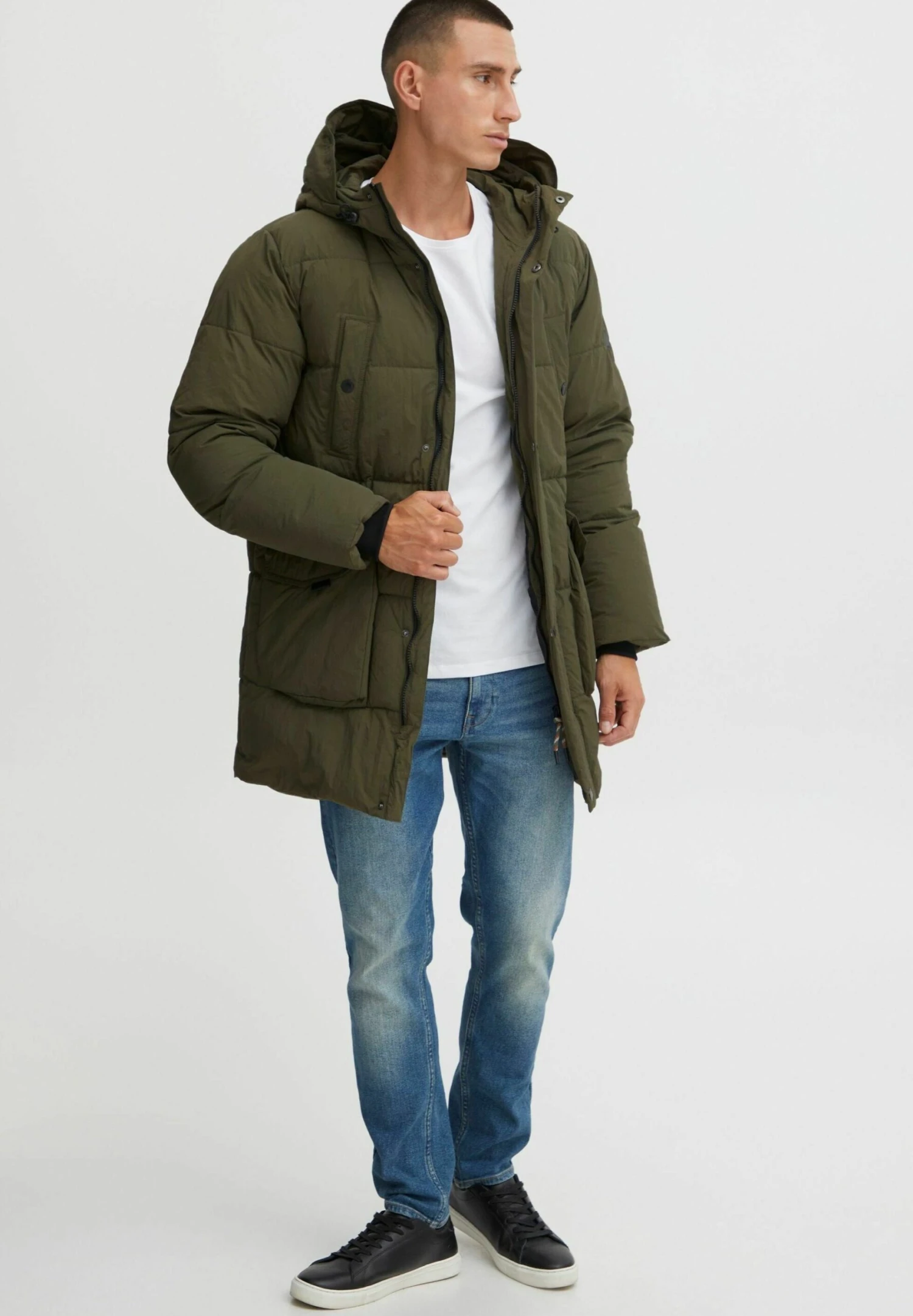Indicode Jeans Idzeppal - Winterjas - Army - Afbeelding 2