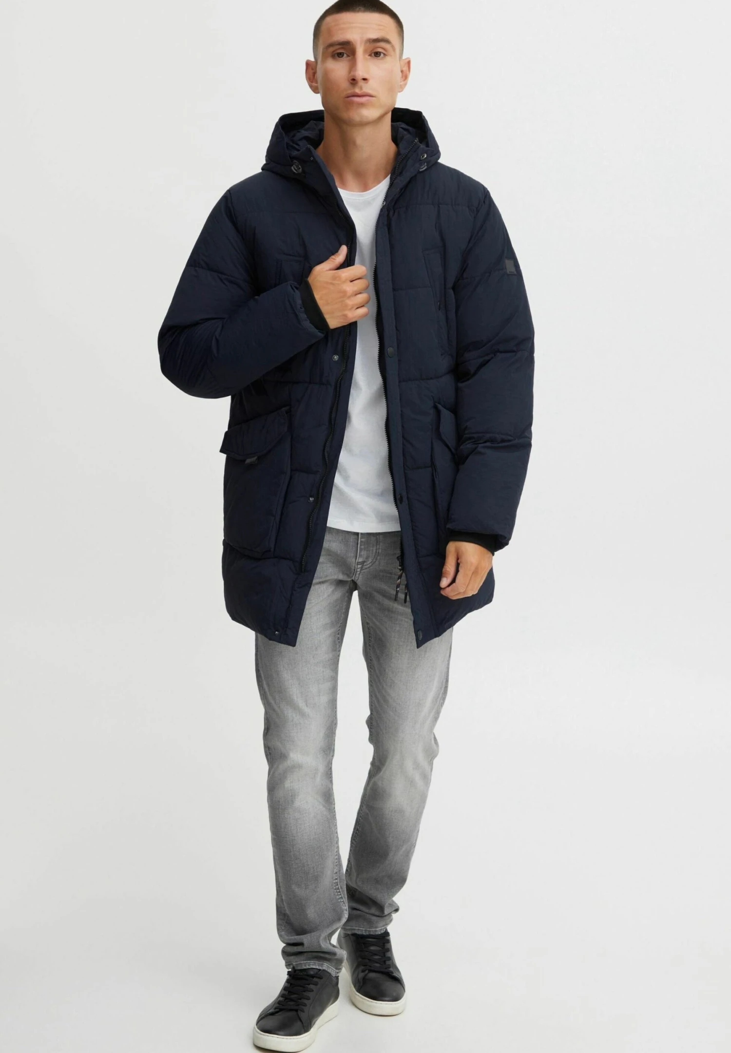 Indicode Jeans Idzeppal - Winterjas - Navy - Afbeelding 2