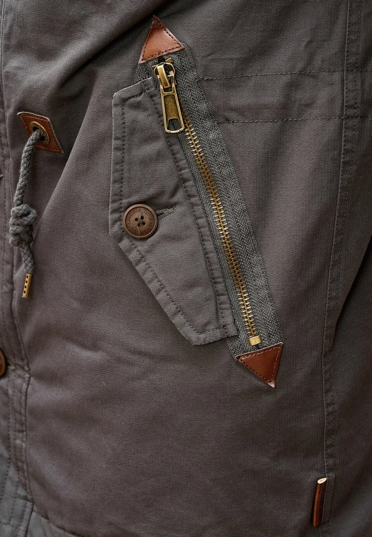 Indicode Jeans Winterjas - Dark Grey - Afbeelding 6