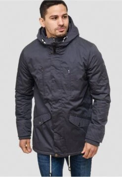 Indicode Jeans Winterjas - Dark Grey