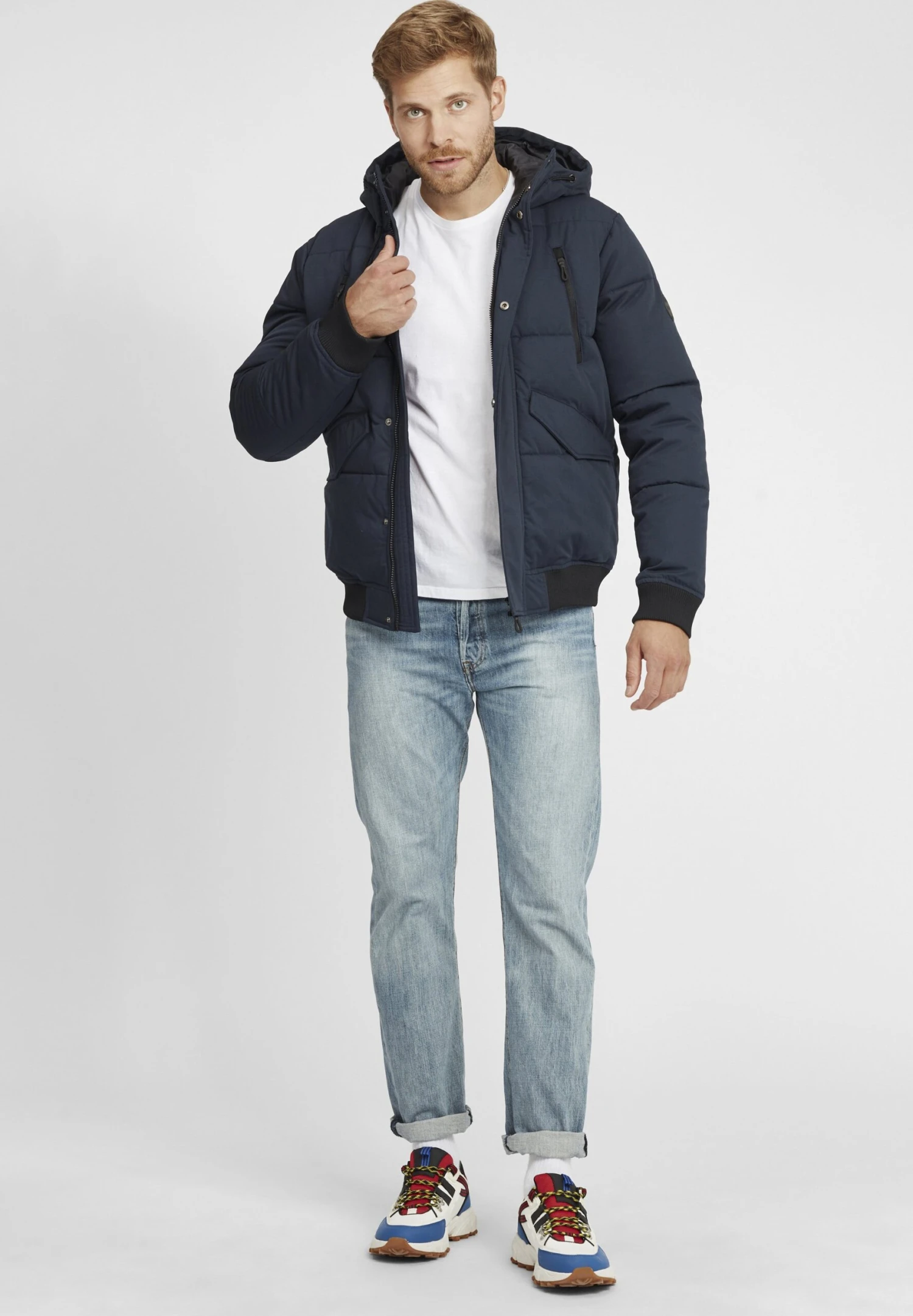Indicode Jeans Idravert - Winterjas - Navy - Afbeelding 2