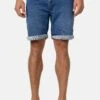 Indicode Jeans Lonar - Jeansshort - Blue Wash
