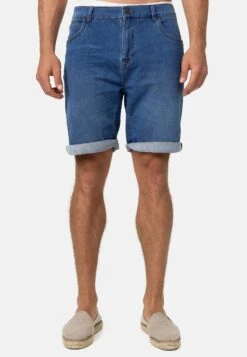 Indicode Jeans Lonar - Jeansshort - Blue Wash