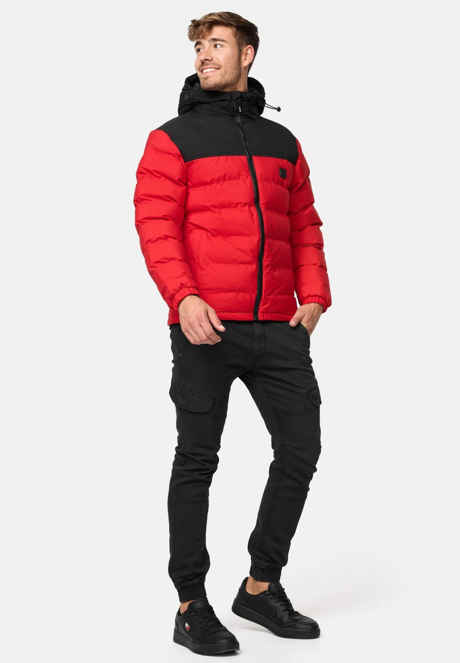Indicode Jeans Stepp Eberhardy - Winterjas - Goji Berry - Afbeelding 2