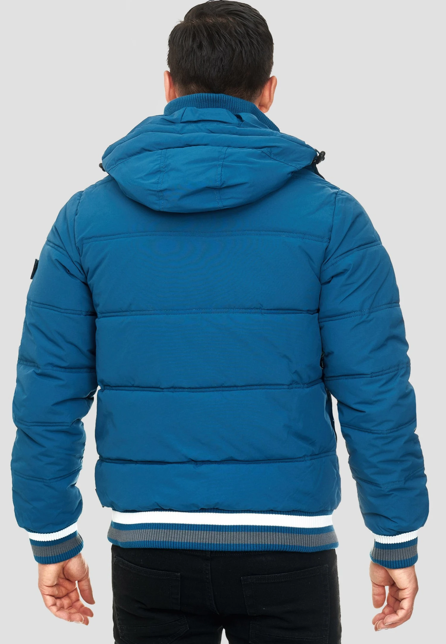 Indicode Jeans Marlon - Winterjas - Sea Blue - Afbeelding 3