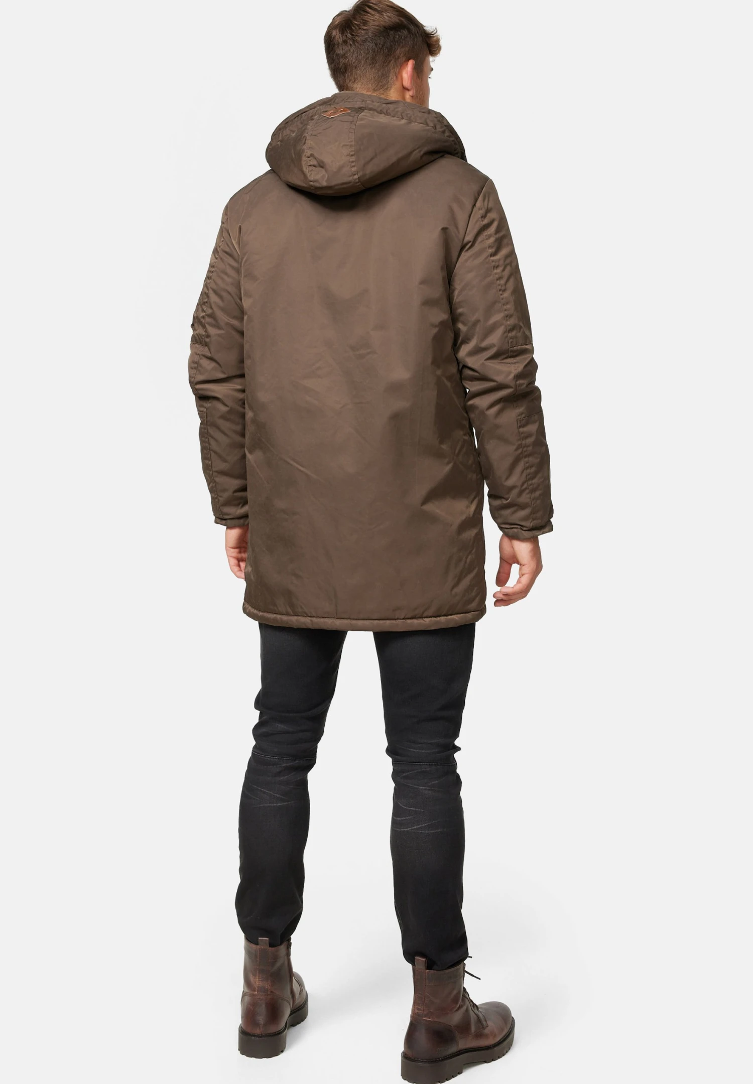 Indicode Jeans Bardsley - Winterjas - Mottled Brown - Afbeelding 3