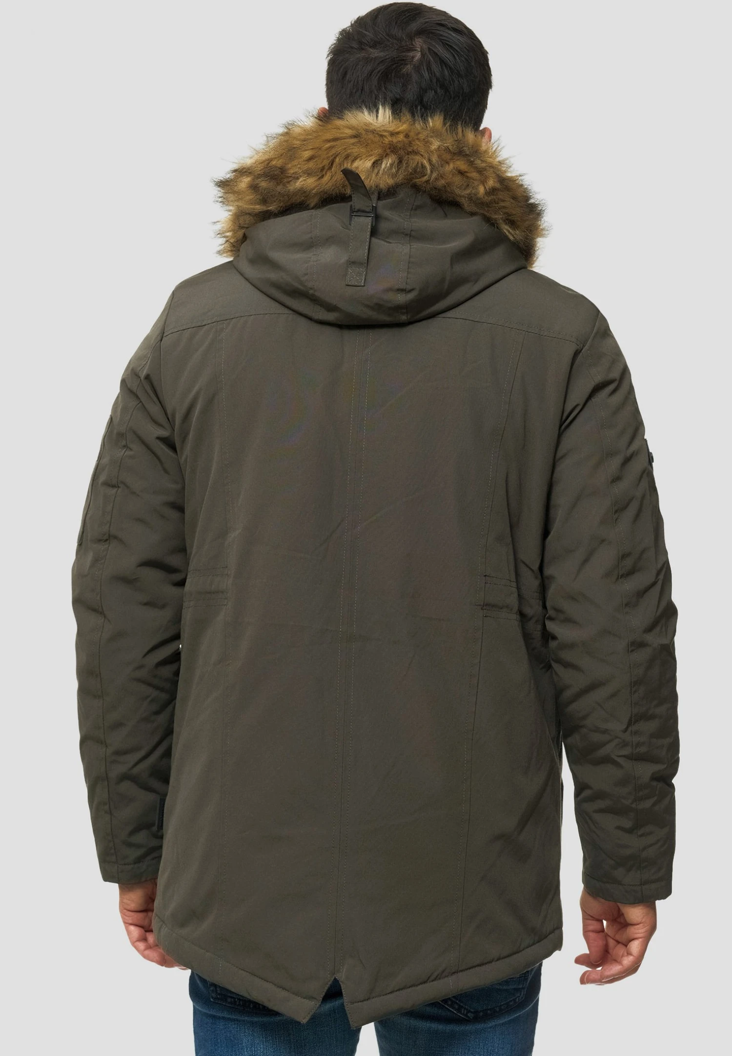 Indicode Jeans Leicester - Winterjas - Dark Green - Afbeelding 3