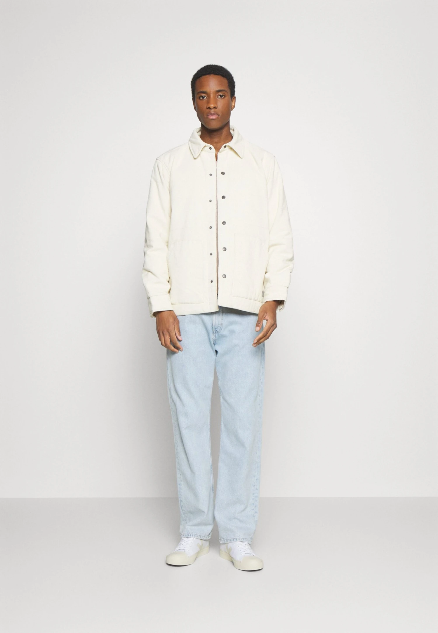 Indicode Jeans Incorbin - Lichte Jas - White Asparagus - Afbeelding 2