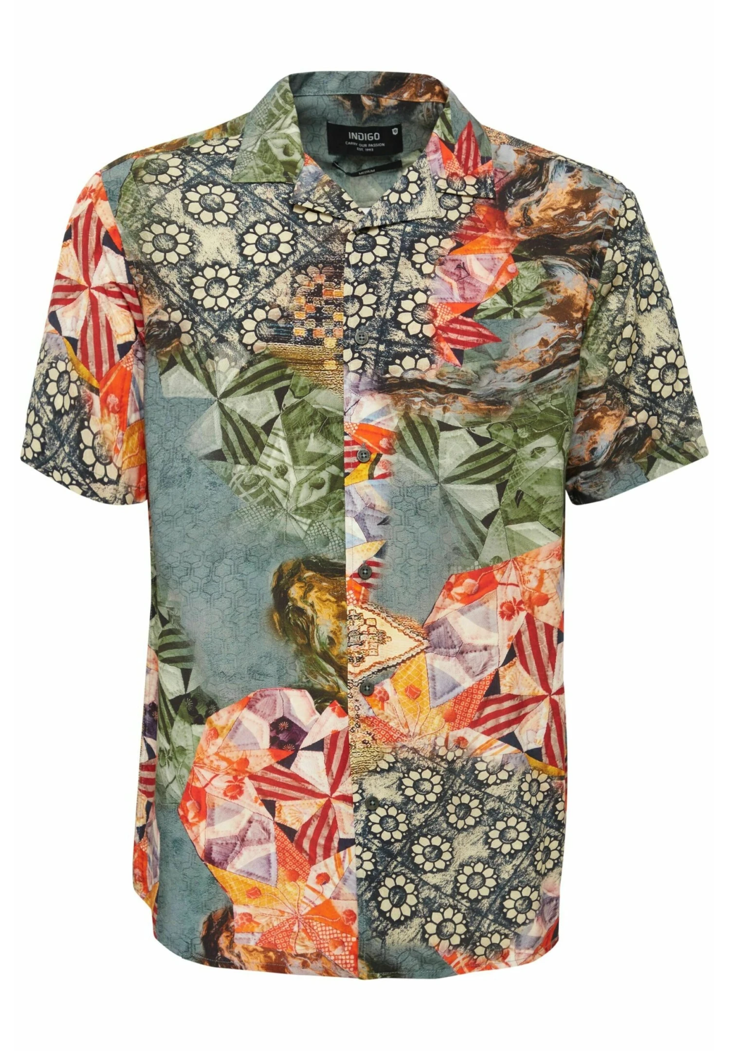 Indicode Jeans Idmariol - Overhemd - Army - Afbeelding 6