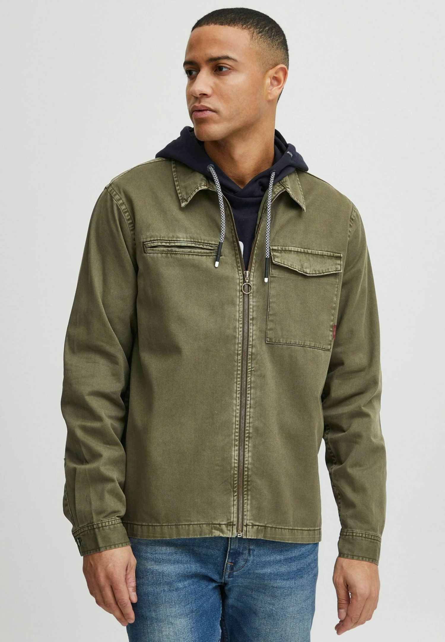 Indicode Jeans Idjannik - Spijkerjas - Army